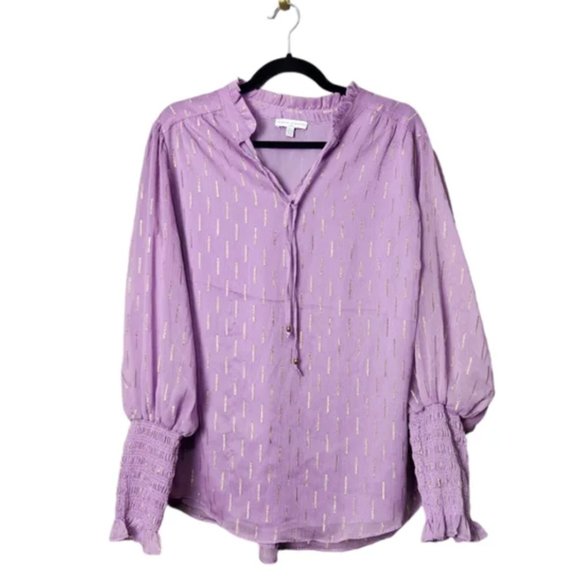 Anthropologie Maison d'Amélie Blouse Size 2x - Picture 1 of 4